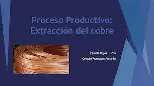 Proceso Productivo del Cobre