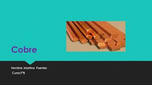 extracción del cobre