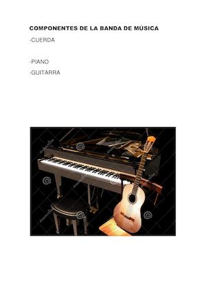 Componentes De La Banda De Música Cuerda