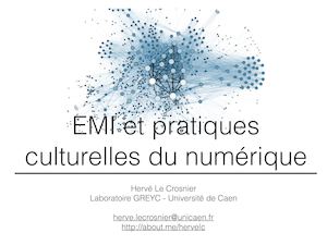 EMI et Pratiques Culturelles