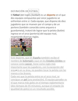 futbol y baloncesto
