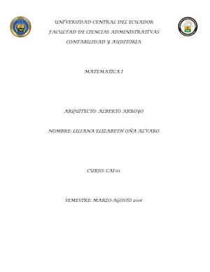 Oña Alvaro Liliana Elizabeth