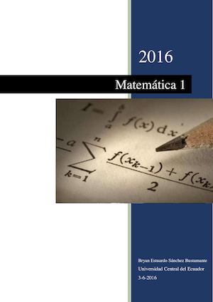 Bryan Estuardo Sánchez Bustamante Matemática 1