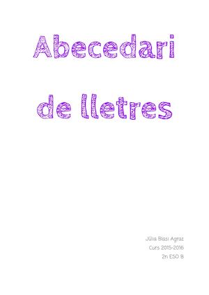 Abacedari Dibuix Documents De Google