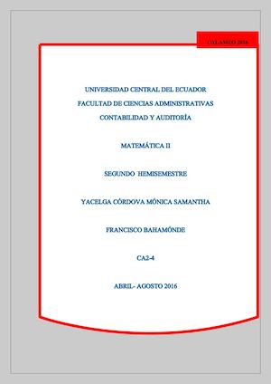 Monica Yacelga Uce Matematica Ca2 4