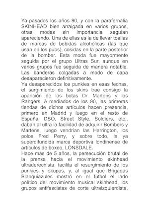 Ya Pasados Los Años 90