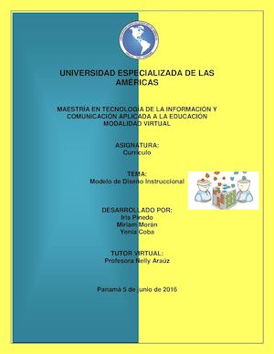 Modelos de Diseños Instruccionales