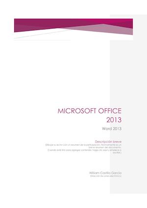 Microsoft Office 2013
