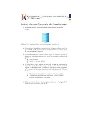 Modelando Y Construyendo Solidos Con Geogebra Clase 5 Studen