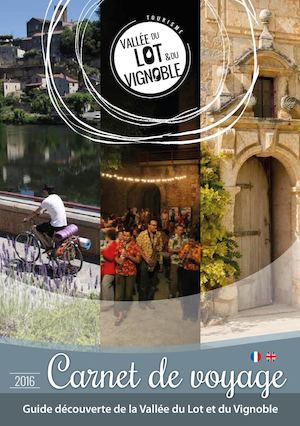 Carnet de voyage de l'Office de Tourisme Lot-Vignoble