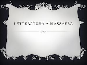 Letteratura A Massafra
