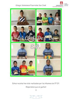 Libro de recetas 5º Primaria