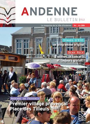 Bulletin communal d'Andenne Mai Juin 2016