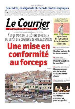 Le Courrier D'Algérie Du Mercredi 8 Juin 2016
