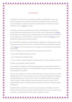 Las Fabulas