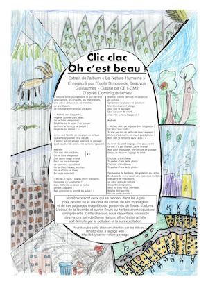 Chanson Clic Clac Oh C'est Beau