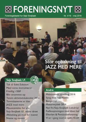 Foreningsnyt Nr 04 2016