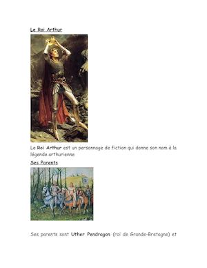 Exposé sur Le Roi Arthur