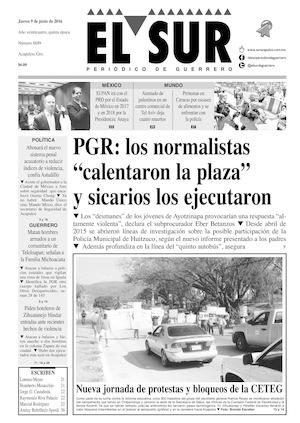 El Sur Jueves 09062016