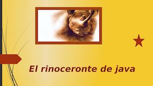 El Rinoceronte De Java