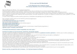 A Propos Des Copies de la Chi Machine® du Docteur Shizuo Inoue