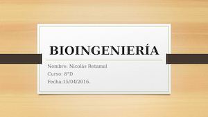 Bioingeniería
