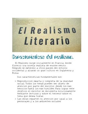 Realismo Y Naturalismo