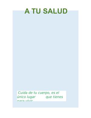A tu Salud