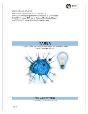 Tarea Colección De Ejercicios