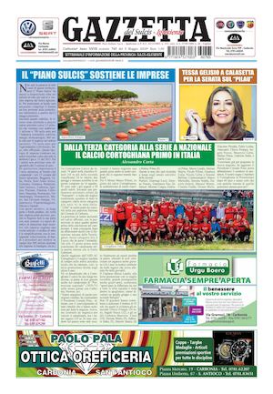 Gazzetta del Sulcis Iglesiente N° 765 del 05.05.2016