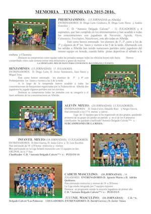 Memoria Clud Deportivo Callaghan16resumida