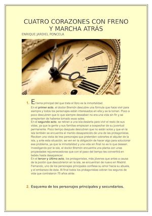 Cuatro Corazones Con Freno Y Marcha Atrás