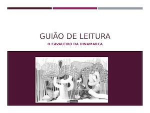 Guião de leitura -Cavaleiro da Dinamarca