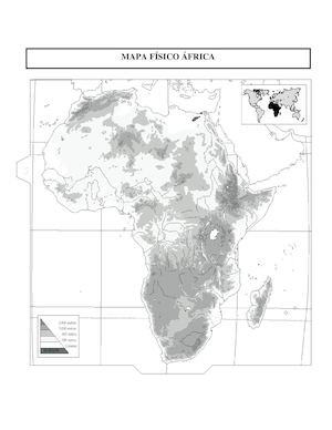 Mapa Mudo Fisico Africa2