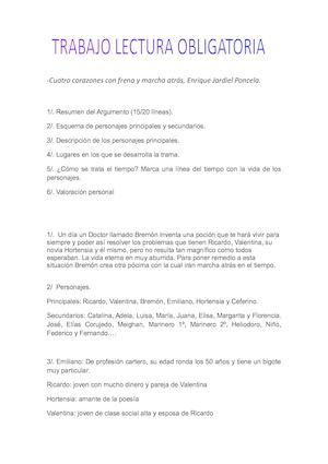 Cuatro Corazones Con Freno Y Marcha Atrás