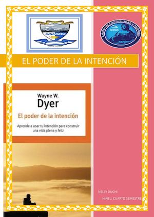 El Poder De La Intencion Ensayo