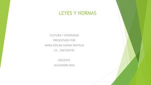 Leyes Y Normas Sobre La Diversidad Y La Inclusion