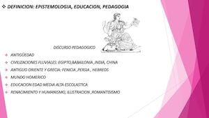 Historia De La Pedagogia