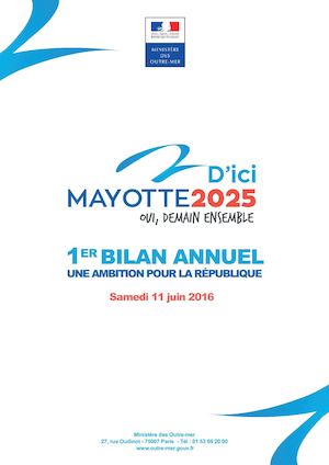 UNE AMBITION POUR LA RÉPUBLIQUE 1ER BILAN ANNUEL DU PLAN MAYOTTE 2025