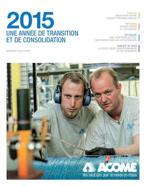 Acome Rapport Activité 2015
