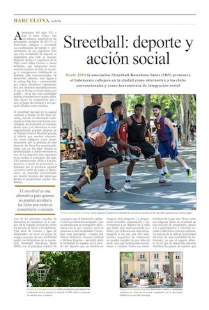 Streetball Barcelona Sants: deporte y acción social