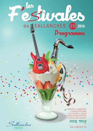 Programme F'eStivales de Sallanches 2016
