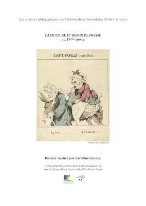 Dossier pédagogique : Caricature et dessin de presse au XIXe s