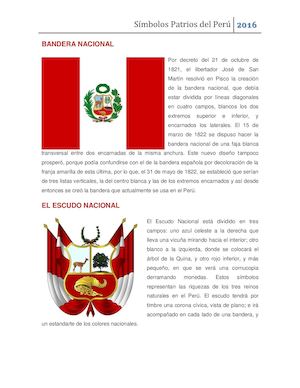 Simbolos Patrios Del Perú