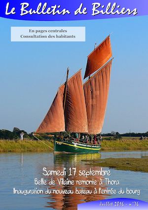 Bulletin de Billiers  Juillet 2016 n°76