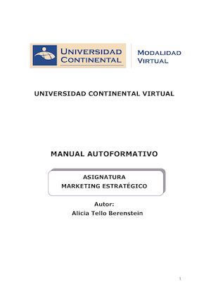 Marketing Estrategico A0296