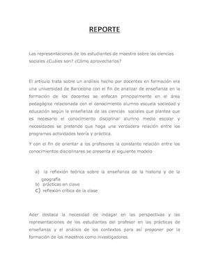 Reportes
