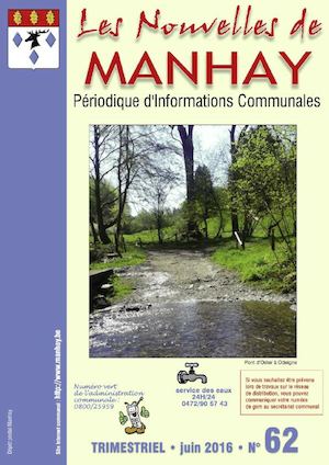 Les nouvelles de Manhay N°62 (juin 2016]
