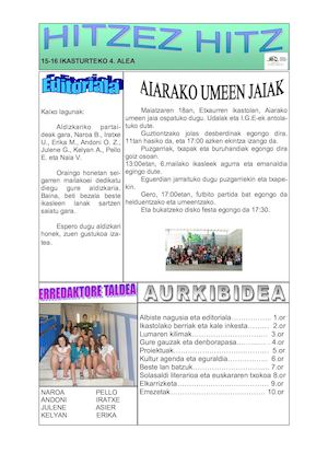 15 16 Ikasturteko 4. Alea