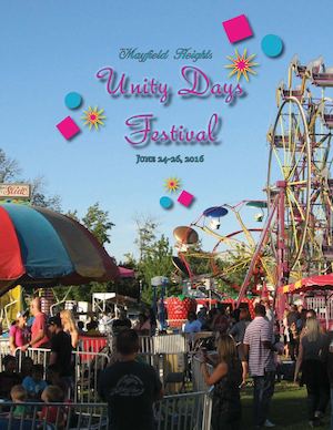 2016 Unity Days Brochure